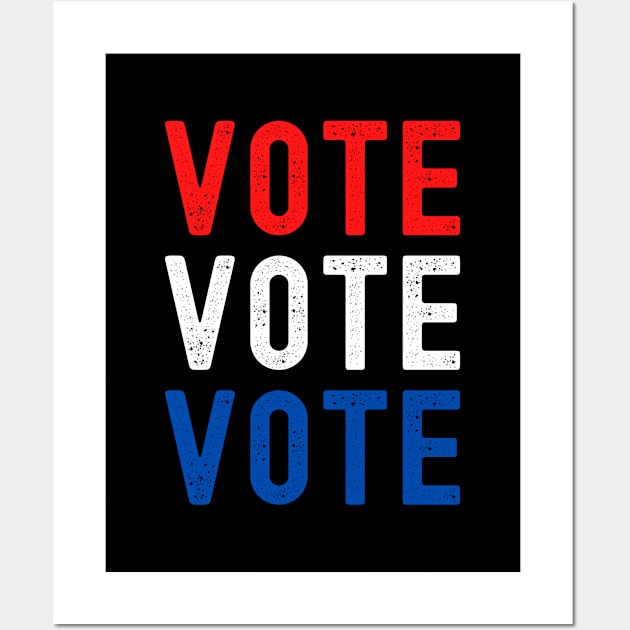 VOTE VOTE VOTE Wall Art by BlueSkyGiftCo